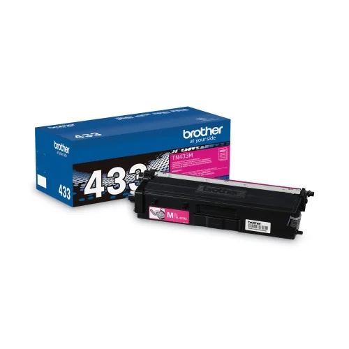 TN433M High-Yield Toner, 4,000 Page-Yield, Magenta (BRTTN433M)