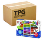 TPG Creations Kwik Stix Tempera Paint Set, 30 Assorted Colors, 30Pack, 6 PacksCarton (TPG68106)