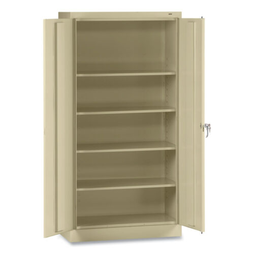 Tennsco 72 High Standard Cabinet (Assembled), 30w x 15d x 72h, Putty (TNN7215CPY)