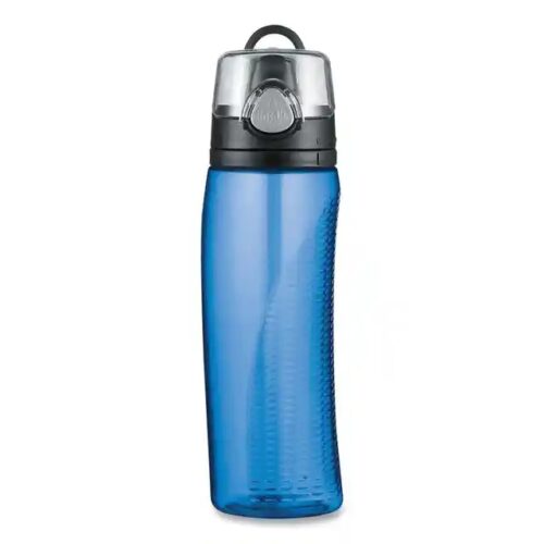 Thermos Intak by Thermos Hydration Bottle with Meter, 24 oz, Blue, Polyester (THZHP4100TLTRI6)