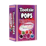 Tootsie Roll Tootsie Pops, Assorted Wild Berry Flavors, 0.6 oz Lollipops, 100Box (GRR20901184)