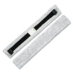 Unger VisaVersa Pro Microfiber Replacement Pad, 18, Light Gray (UNGVEP45)