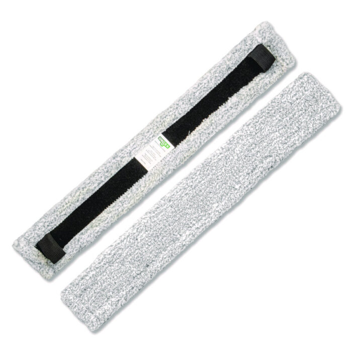 Unger VisaVersa Pro Microfiber Replacement Pad, 18, Light Gray (UNGVEP45)
