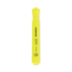 Universal Desk Highlighter Value Pack, Fluorescent Yellow Ink, Chisel Tip, Yellow Barrel, 36Pack (UNV08866)