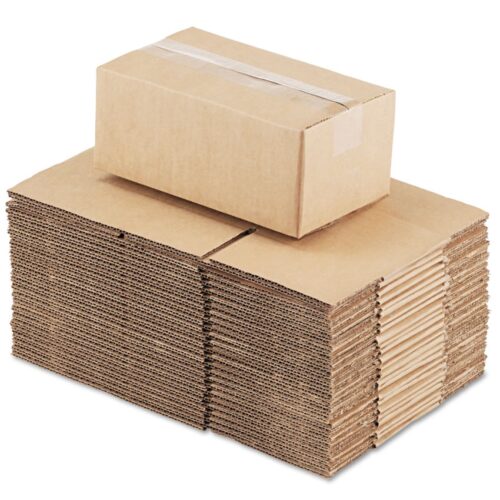 Universal Fixed-Depth Corrugated Shipping Boxes, Regular Slotted Container (RSC), 6 x 10 x 4, Brown Kraft, 25Bundle (UNV1064)