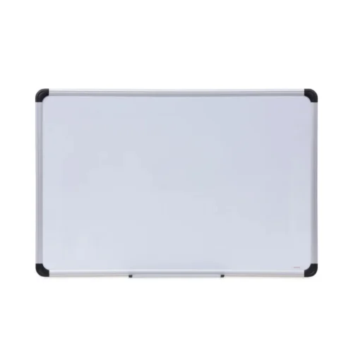 Universal Magnetic Steel Dry Erase Marker Board, 36 x 24, White Surface, AluminumPlastic Frame (UNV43733)