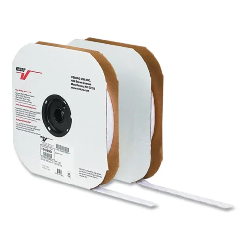 VELCRO Brand Sticky-Back Fasteners, Loop Side, 1 x 75 ft, White (VEK190959)