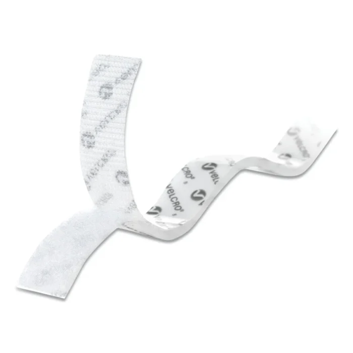 VELCRO Brand Sticky-Back Fasteners with Dispenser, Removable Adhesive, 0.75 x 5 ft, White (VEK90087)