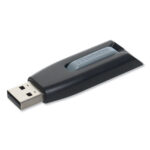 Verbatim Store 'n' Go V3 USB 3.0 Drive, 8 GB, BlackGray (VER49171)