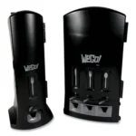 WeGo Dispenser, WeGo Utensils, 10.22 x 12.5 x 23.75, Black (WEG56101100)