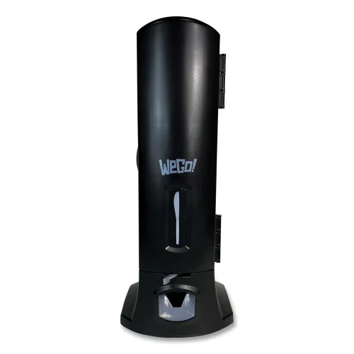 WeGo Dispenser, WeGo Utensils, 10.22 x 12.5 x 23.75, Black (WEG56101100)