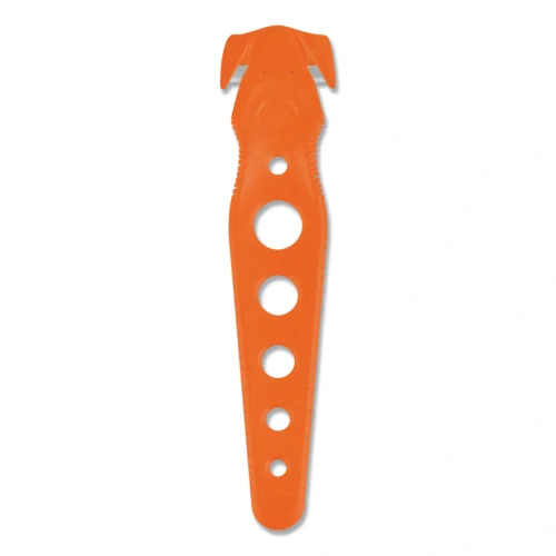 Westcott Safety Cutter, 1.2 Blade, 5.75 Plastic Handle, Orange, 5Pack (ACM17521)