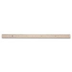 Westcott Wooden Meter Stick, StandardMetric, 39.5, Clear Lacquer Finish, 12Box (ACM10431) (2)