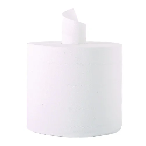 Windsoft Center-Flow Perforated Paper Towel Roll, 7.3 x 15, White, 6 RollsCarton (WIN1420B)