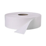 Windsoft Jumbo Roll Bath Tissue, Septic Safe, 2 Ply, White, 3.4 x 1,000 ft, 12 RollsCarton (WIN202)