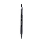 Zebra Sarasa Dry Gel X30 Gel Pen, Retractable, Medium 0.7 mm, Black Ink, BlackSilver Barrel, 24Pack (ZEB47024)