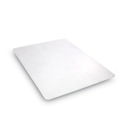 deflecto EconoMat All Day Use Chair Mat for Hard Floors, Rolled Packed, 46 x 60, Clear (DEFCM2E442FCOM)