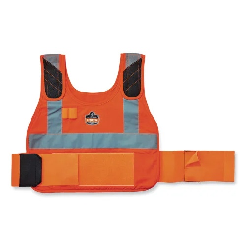 ergodyne Chill-Its 6240 Phase Change Cooling Vest Elastic Extenders, 3.5, Orange (EGO12209)