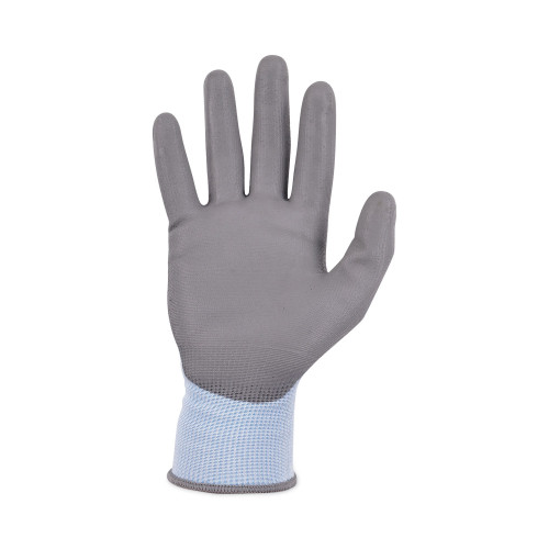 ergodyne ProFlex 7025 ANSI A2 PU Coated CR Gloves, Blue, X-Large, 12 PairsPack (EGO10425)