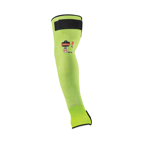 ergodyne ProFlex 7941-PR CR Protective Arm Sleeve, 18, Lime, Pair (EGO17943)