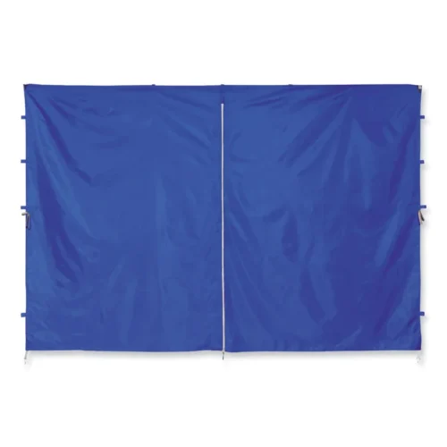 ergodyne Shax 6096 Pop-Up Tent Sidewall with Zipper, Single Skin, 10 ft x 10 ft, Polyester, Blue (EGO12979)