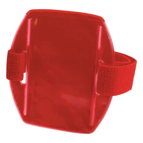 ergodyne Squids 3386 Arm Band IDBadge Holder, Vertical, Lime, 3.75 x 4.25 Holder, 2.5 x 4 Insert, 10Pack (EGO19970)