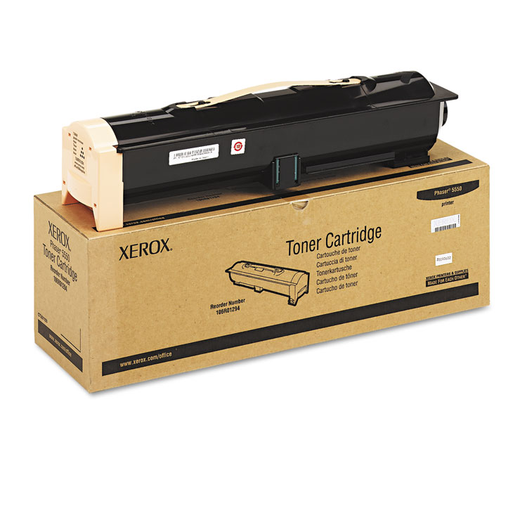 Xerox 106R01294 Toner, 35,000 Page-Yield, Black (XER106R01294)