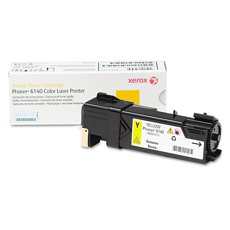 Xerox 106R01479 Toner, 2,000 Page-Yield, Yellow (XER106R01479)