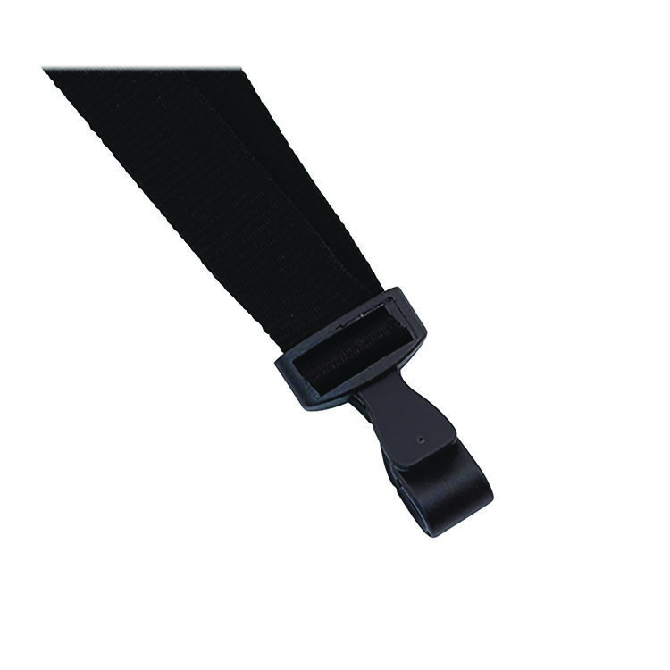 Advantus Breakaway Lanyard with Plastic Hook, 36" Long, Black, 12/Pack (AVT97131)