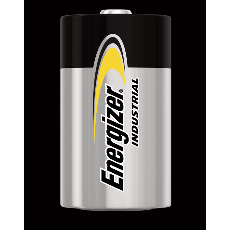 Energizer Industrial Alkaline D Batteries, 1.5 V, 12/Box (EVEEN95)