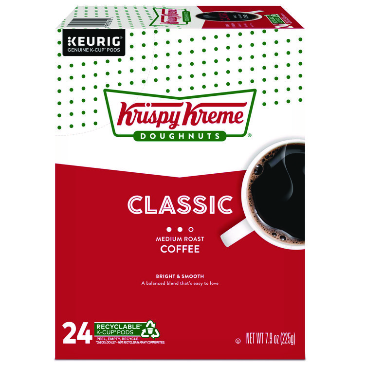 Classic Classic Coffee K-Cups, Medium Roast, 24/Box (GMT6110)