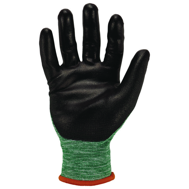 ergodyne ProFlex 7002-ECO Recycled PU Coated Gloves, Green, Small, Pair (EGO10562)