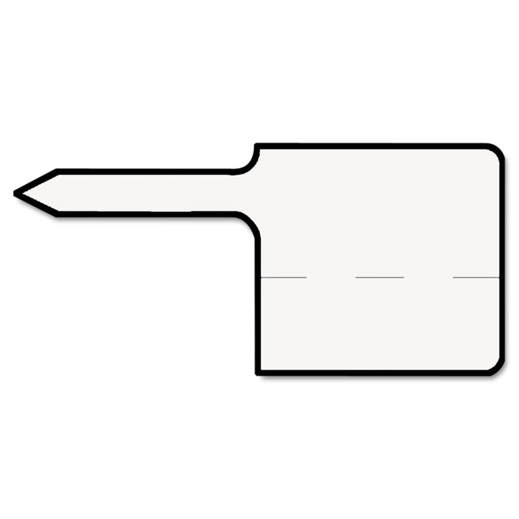 DYMO LW Price Tag Labels, 0.93" x 0.87", White, 400 Labels/Roll (DYM30373)