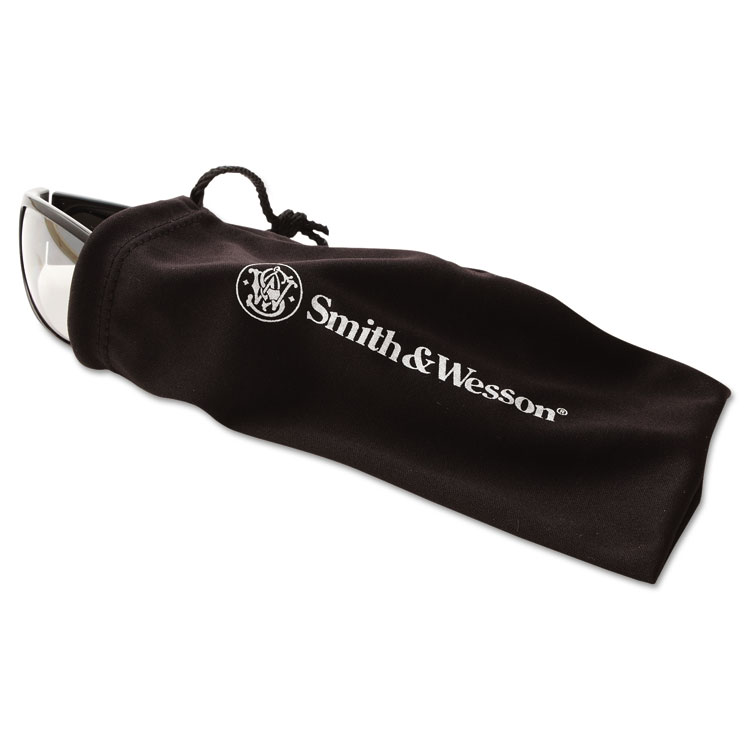 Smith & Wesson Elite Safety Eyewear, Black Frame, Indoor/Outdoor Lens (SMW21306)