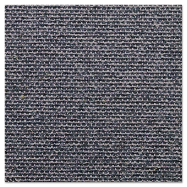 Quartet Enclosed Indoor Fabric Bulletin Board with Three Hinged Doors, 72 x 48, Gray Surface, Graphite Aluminum Frame (QRT2367L)