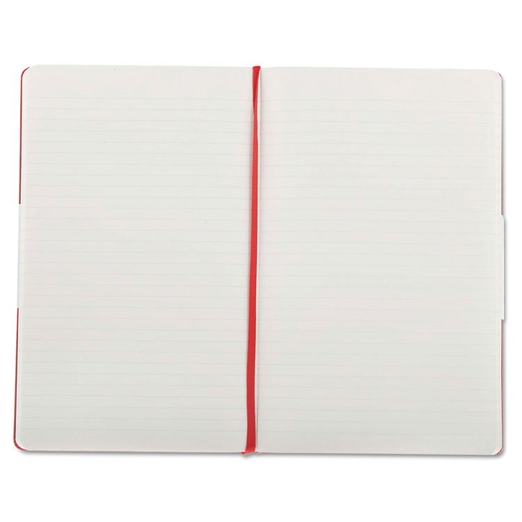 Moleskine Classic Colored Hardcover Notebook, 1-Subject, Narrow Rule, Red Cover, (240) 8.25 x 5 Sheets (HBGQP060R)