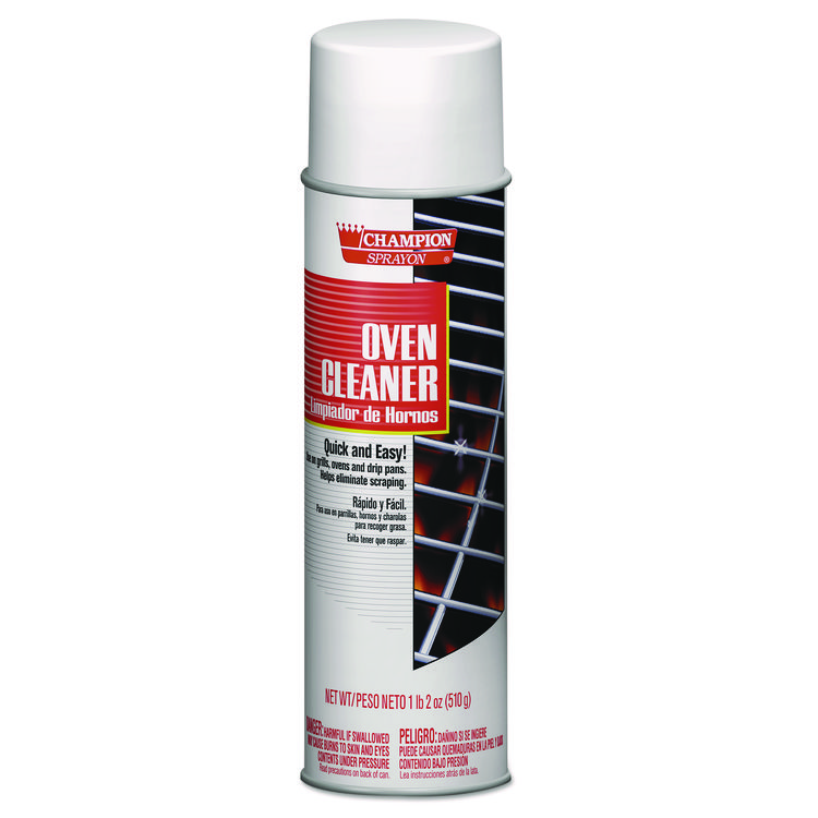 Chase Products Champion Sprayon Oven Cleaner, 18 oz Aerosol Spray, 12/Carton (CHP5177)