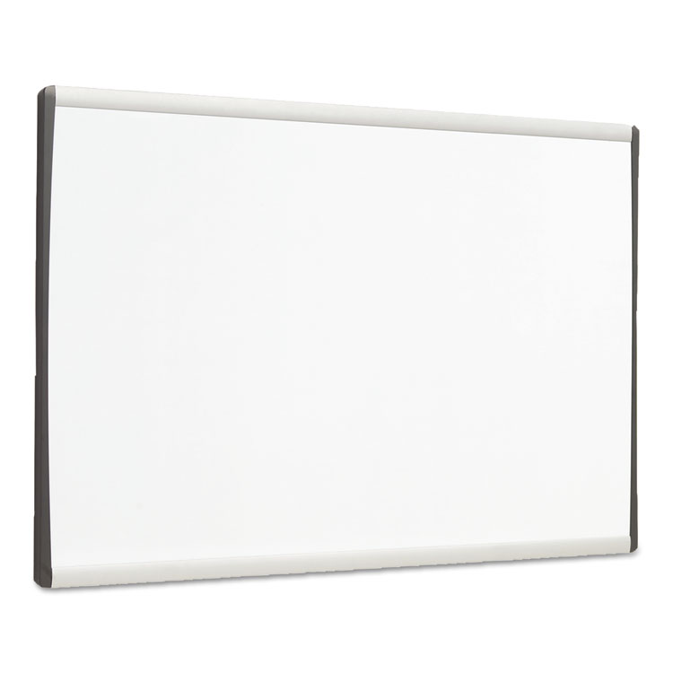 Quartet ARC Frame Cubicle Magnetic Dry Erase Board, 30 x 18, White Surface, Silver Aluminum Frame (QRTARC3018)