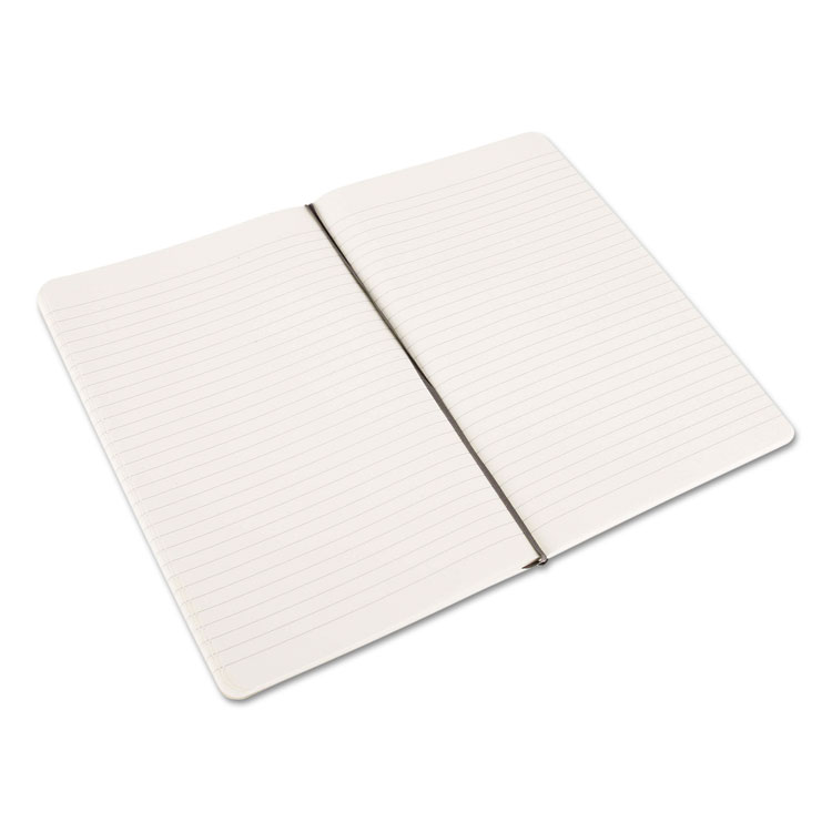 Moleskine Classic Softcover Notebook, 1-Subject, Narrow Rule, Black Cover, (192) 8.25 x 5 Sheets (HBGMSL14)
