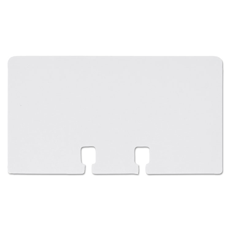 Rolodex Plain Unruled Refill Card, 2.25 x 4, White, 100 Cards/Pack (ROL67558)