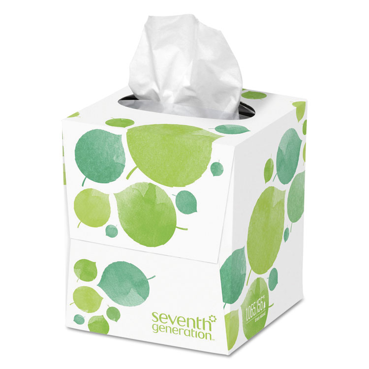 Seventh Generation 100% Recycled Facial Tissue, 2-Ply, 85 Sheets/Box, 36 Boxes/Carton (SEV13719CT)