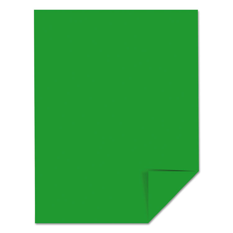 Astrobrights Color Paper, 24 lb Bond Weight, 8.5 x 11, Gamma Green, 500 Sheets/Ream (WAU22541)