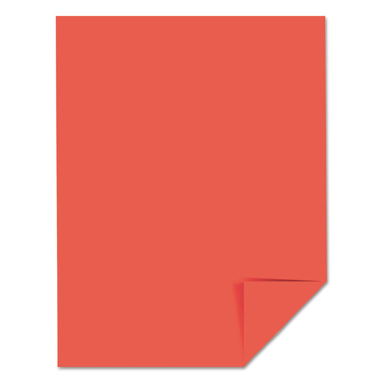 Astrobrights Color Paper, 24 lb Bond Weight, 8.5 x 11, Rocket Red, 500/Ream (WAU22641)