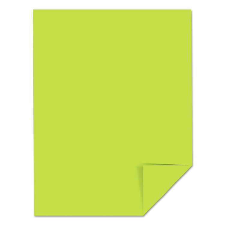 Astrobrights Color Paper, 24 lb Bond Weight, 8.5 x 11, Vulcan Green, 500/Ream (WAU21859)