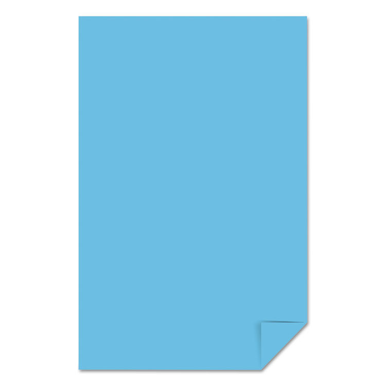 Astrobrights Color Paper, 24 lb Bond Weight, 11 x 17, Lunar Blue, 500/Ream (WAU22523)
