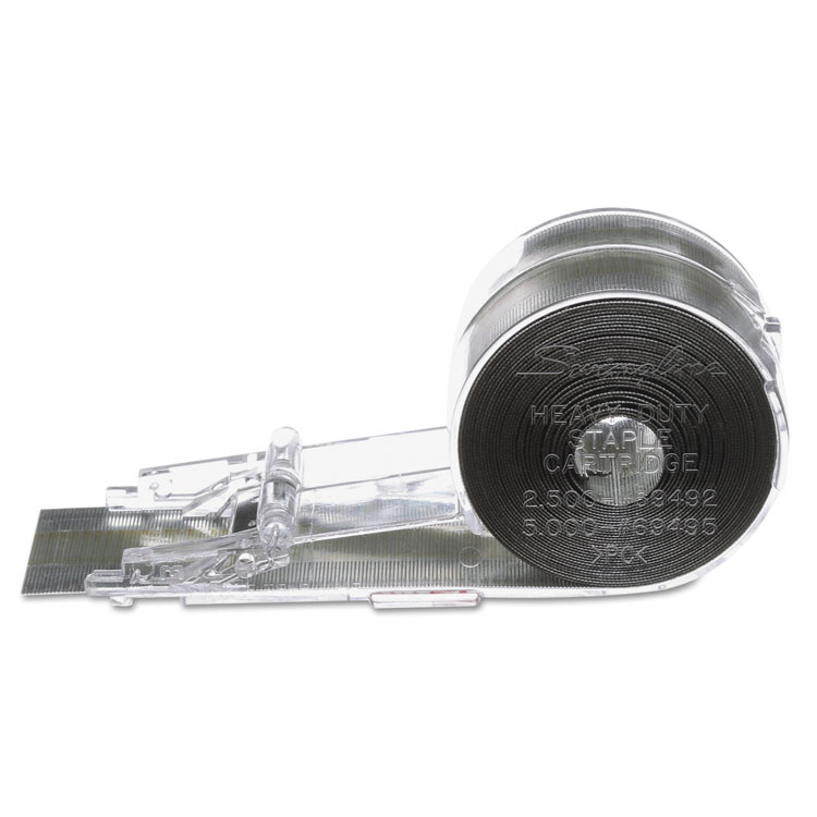 Swingline Cartridge Staples, 0.38" Leg, 0.5" Crown, Steel, 5,000/Box (SWI69495)
