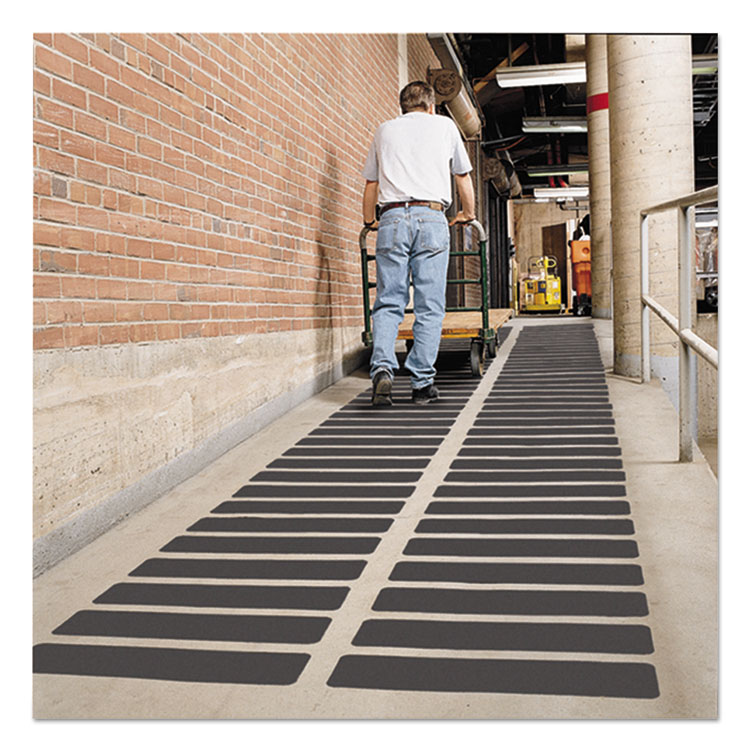 General Safety-Walk General Purpose Tread Rolls, 4" x 60 ft, Black (MMM19223)