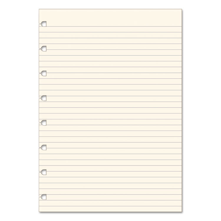Filofax Notebook Refills, 8-Hole, 8.25 x 5.81, Narrow Rule, 32/Pack (REDB152008U)