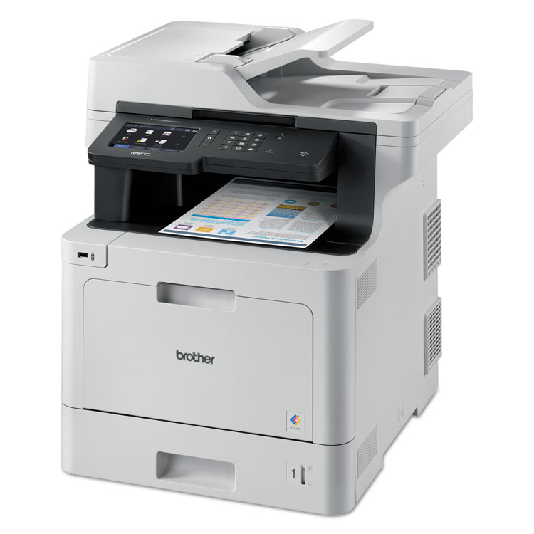 MFCL8900CDW Business Color Laser All-in-One Printer with Duplex Print, Scan, Copy and Wireless Networking (BRTMFCL8900CDW)