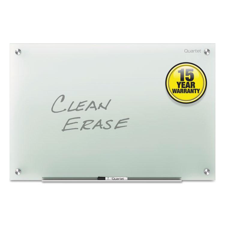 Quartet Infinity Glass Marker Board, 24 x 18, Frosted Surface (QRTG2418F)
